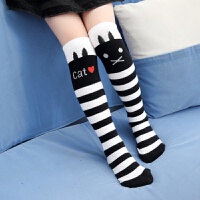 女童中筒襪兒童長筒襪過膝襪寶寶半截襪子高筒襪棉春秋夏季薄款